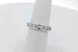 0.55cttw Diamond Ring In 14k White Gold 4.7 Grams Size 5.5 Eb0726pxzsa