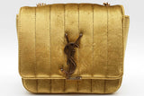 Yves Saint Laurent Quilted Velvet Vicky Crossbody Bag Eb1125cxzde