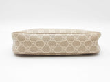 Gucci Small Ophidia Bag In Beige & White Gg Supreme Coated Canvas Fw0626rrxdu