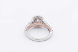1.74cttw Diamond Ring In 14k White Gold 4.9 Grams Size 5.5 Eb0326prxsa