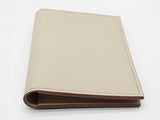 Hermes Mc2 Euclide Beton Creme Leather Bifold Wallet Do0726oxzde