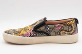 Gucci Gg Supreme Canvas Bengal Tiger Print Slip On Sneakers Size 38 Eb0426oxzsa