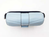 Coach Georgie Saddle Bag In Baby Blue Puffy-quilted Leather Fw1225sxdu