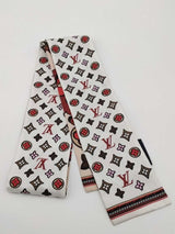 Louis Vuitton Street Monogram Silk Bandeau Scarf Eb1026oxzsa
