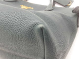Prada Vitello Daino Tote Green Handbag Aa0825pzxsa