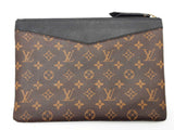 Louis Vuitton Brown Monogram Daily Zipper Pouch Do0826pxzde