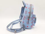 Mcm Visetos X-mini Stark Bebe Boo Light Blue Backpack Sd0826oordu