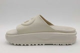 Gucci Interlocking G Off White Platform Slides Size 42 Eb1026lxzsa