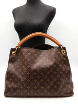 Louis Vuitton Artsy Mm Handbag In Monogram Coated Canvas Fw1125przdu