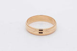 18k Yellow Gold Wedding Band Ring 4.6 Grams Size 10 Eb0726rpxsa