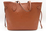 Louis Vuitton Monogram Empirente Cognac Leather Neverfull Tote Bag Eb0526lcopde