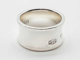 Tiffany & Co 1837 Makers 0.925 Sterling Silver 11.8g Ring Size 8.75 Do0526crde