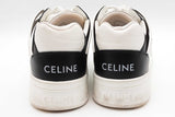 Celine Ct-07 Low Black & White Leather Trainers It Size 46 Eb1225rxzde