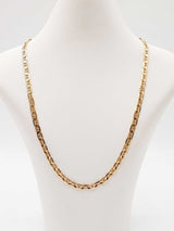10k Yellow Gold Mariner Chain Necklace 19 Grams 20 Inch Fw1225crzdu