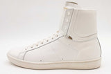 Saint Laurent Paris White Leather Sl/01h High Top Sneakers Size 40 Eb0925lwxde