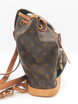Louis Vuitton Montsouris Mm Monogram Canvas Backpack Sd0925pzxde