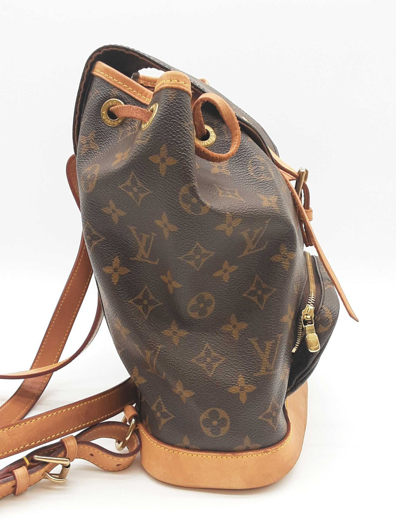 Louis Vuitton Montsouris Mm Monogram Canvas Backpack Sd0925pzxde