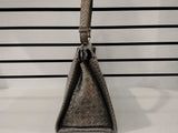 Bottega Veneta Frame Gray Crocodile Top Handle Handbag Vc0926ozxzmia