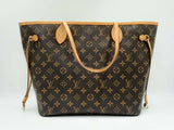 Louis Vuitton Neverfull Tote Bag In Lv Monogram Coated Canvas Fw0125exzdu