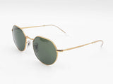 Ray-ban Jack Gold-tone Sunglasses With Green Lenses Fw0926czdu