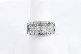 Approx. 2.52ctw Diamond Ring In 14k White Gold 9.5 Grams Size 7.25 Eb0824ioxsa