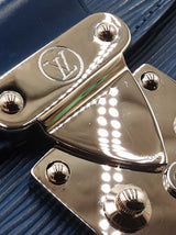 Louis Vuitton Eden Pm Bag In Indigo Blue & Black Epi Leather Fw1225wxzdu