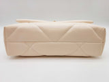 Tory Burch Kira Diamond Quilt Warm White Leather Shoulder Bag Do1225pxzde