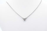 Tiffany & Co. Elsa Peretti 925 Diamonds By The Yard Necklace 16.5 In Eb0125lrxdu