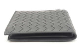 Bottega Veneta Grey Intrecciato Leather Billfold Wallet Eb0226lorsa