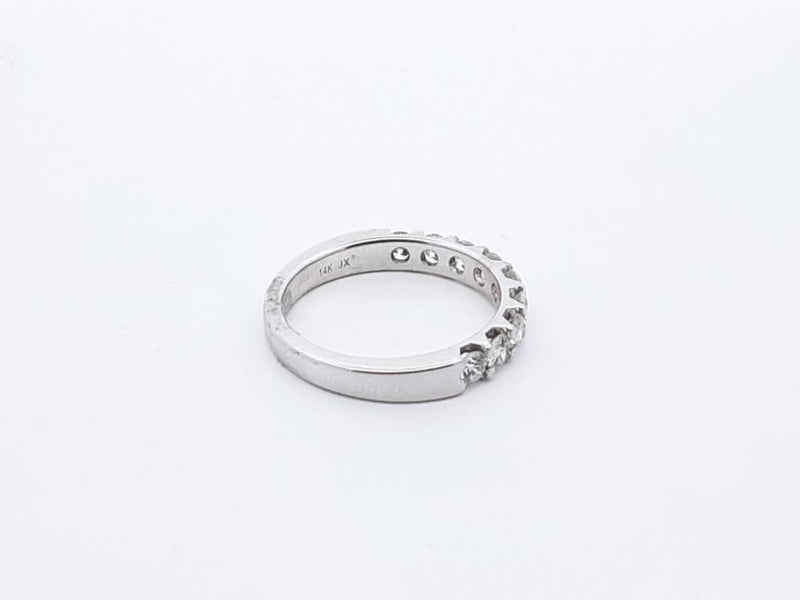.90ctw Diamonds 14k White Gold 3.9 Grams Ring Size 5.5 Sd0425orzdu
