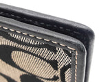 Coach Slim Wallet In Signature C Canvas Fabric & Leather Fw0725pxdu
