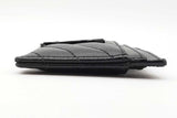 Ysl Saint Laurent Cassandre Black Leather Card Case Sd0726lrzdu