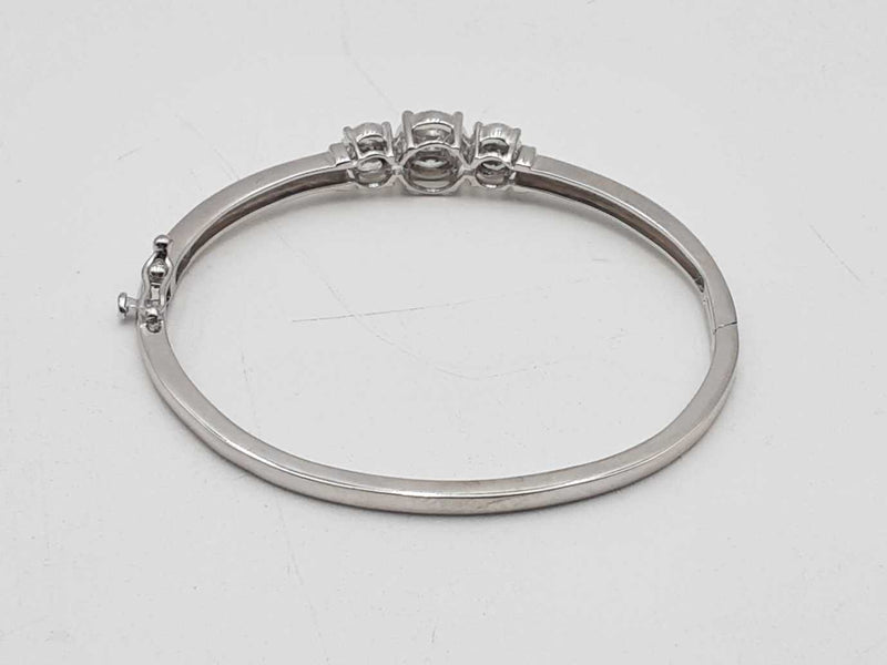 1.83ctw Diamonds 14k White Gold 14k 15.1 Grams Bracelet 7 Inch Sd0925czxsa