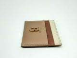 Burberry Tb Monogram Brown Leather Card Holder Wallet Do0524lxzde