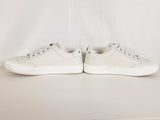 Jimmy Choo Ace White Point Embossed Nubuck Sneakers Size 40.5 Sd0726crde