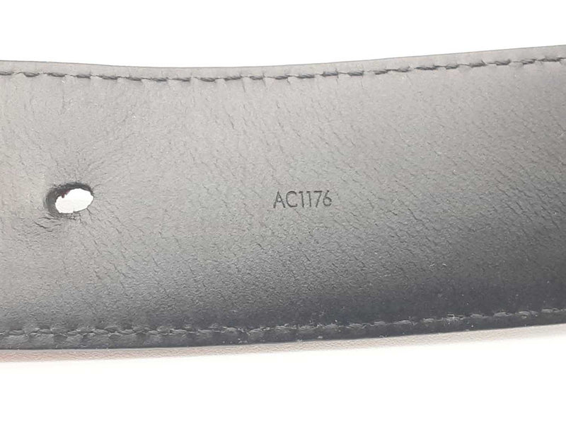 Louis Vuitton Initials Damier Graphite Reversible Belt Size 105/42 Do0625lcrde