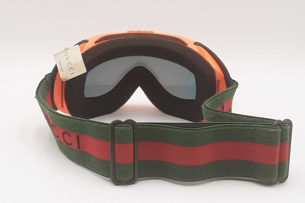 Gucci Orange Ski Goggles Red Spectra Lens Sd0625llrdu