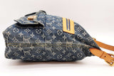 Louis Vuitton Monogram Denim Baggy Shoulder Bag Eb0526cxzde