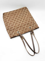 Michael Kors Jet Set Weekender Monogram Canvas Tote Bag Fw0926ozdu
