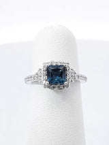 Enchanted Disney Cinderella's Engagement Ring In 14k White Gold 3.5 Grams Size 4 Fw0626oezdu