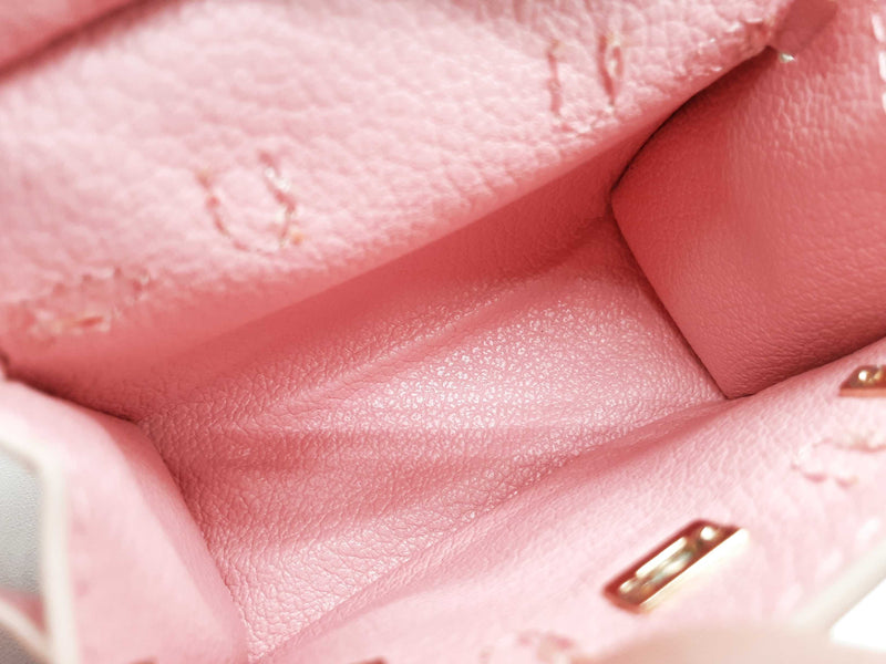 Pink Building Mini Bag Charm Do0725ede