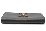 Louis Vuitton Black Leather Capucines Wallet Eb0326owxdu