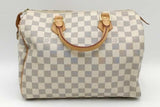 Louis Vuitton Damier Azur Speedy 30 Eb1026pxzsa