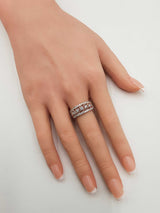 1.02 Cttw Diamond Anniversary Band In 10k Rose Gold 3.9 Gram Size 6 Fw0626pxzdu