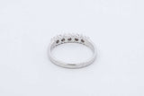 0.25cttw Diamond Ring In 14k White Gold 2.2 Grams Size 6 Eb0626orrdu