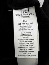Versace Collection Black Zipper Pockets Sweater Size Xxl Do0326loxde