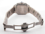 Cartier Santos 40mm Watch Diamonds Aftermarket Customized Sd1125crzxsa