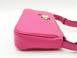 Versace La Medusa Fuchsia Leather Shoulder Bag Sd1025wzxde