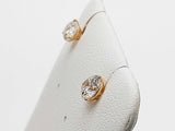 1.08 Cttw Lab Grown Diamonds 14k Yellow Gold 0.8g Stud Earrings Do0726orxde