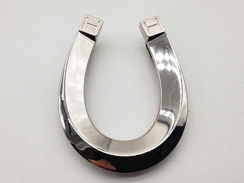 Hermes Luck Horseshoe Stainless Steel Money Clip Do0225lrxde